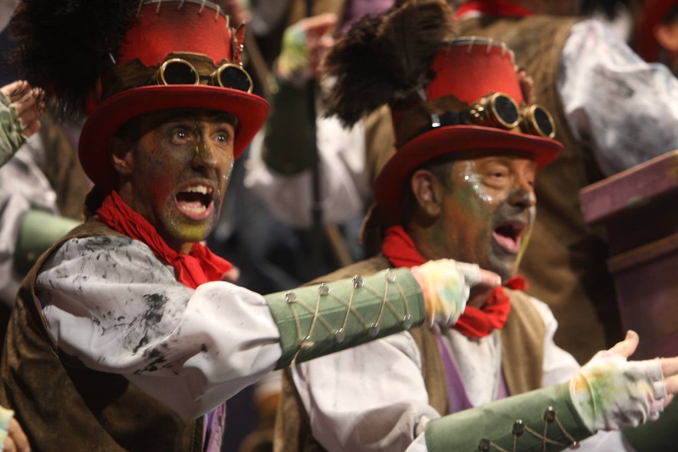 Pase de Cuartos de Los chimenea